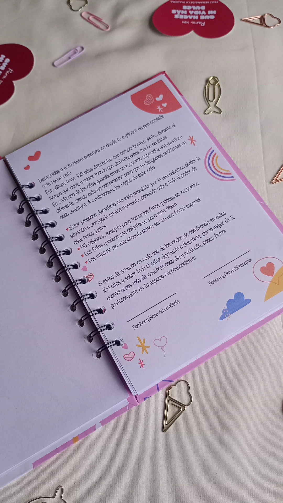 Libro 100 citas juntos