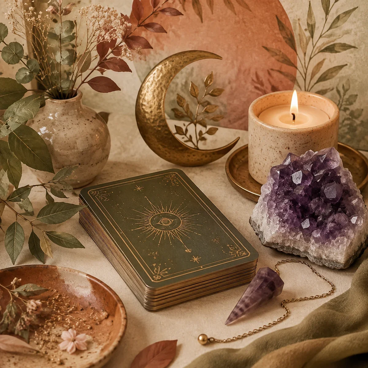 Tarot, Minerales & Radiestesia
